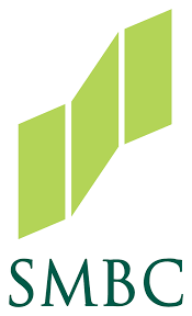 Green and white geometric logo with the letters SMBC in bold green text below.